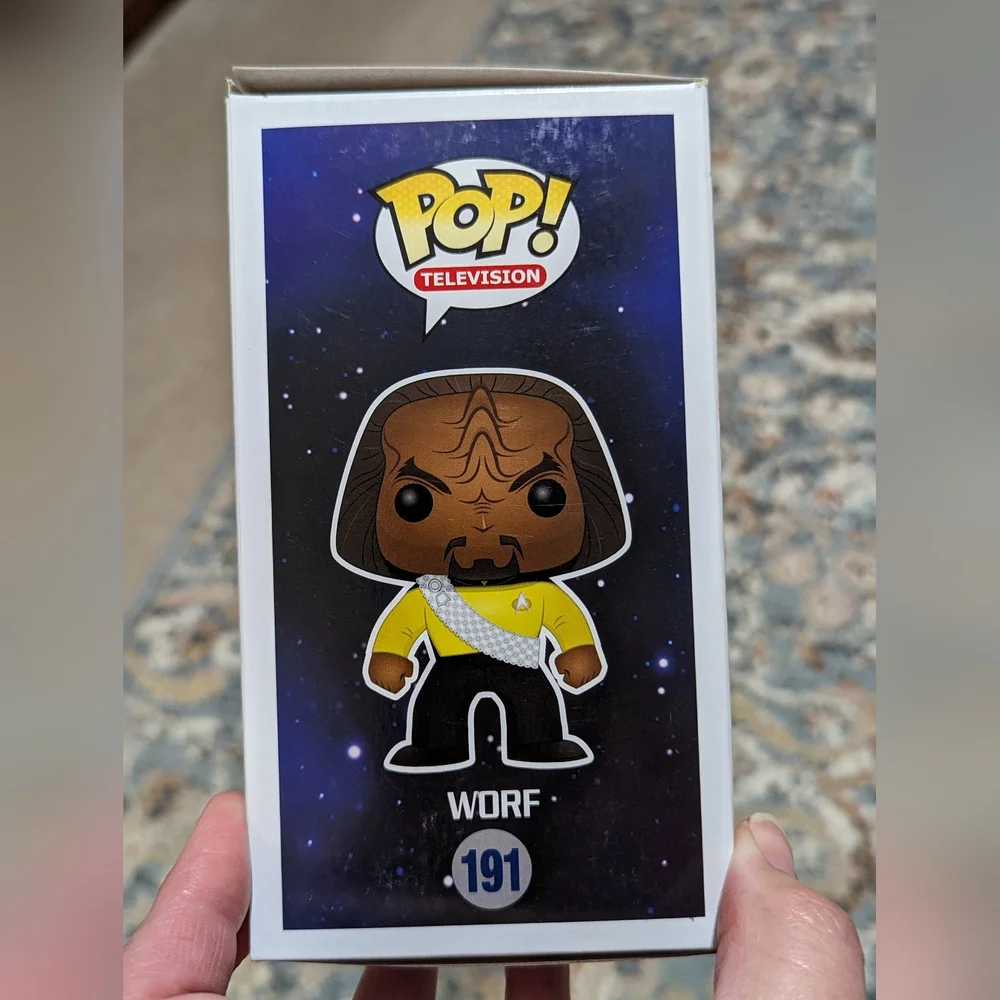 Funko pop Star Trek The Next Generation  Worf #191